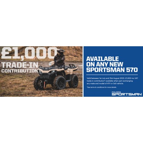 Polaris Sportsman 570 EPS (Sage Green) Quad Bike  EU SPEC (Agri Road Legal) 